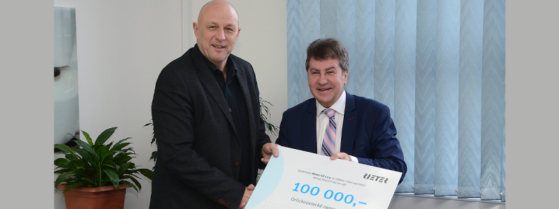 Nadační fond S námi je tu lépe! podpořila firma Rieter CZ