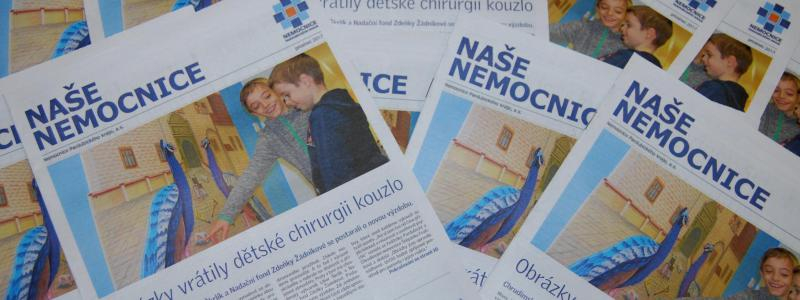 Vyšlo poslední letošní číslo magazínu Naše nemocnice o Nemocnici Pardubického kraje